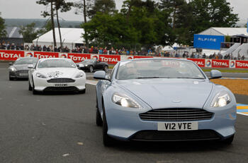 Aston centenary parade